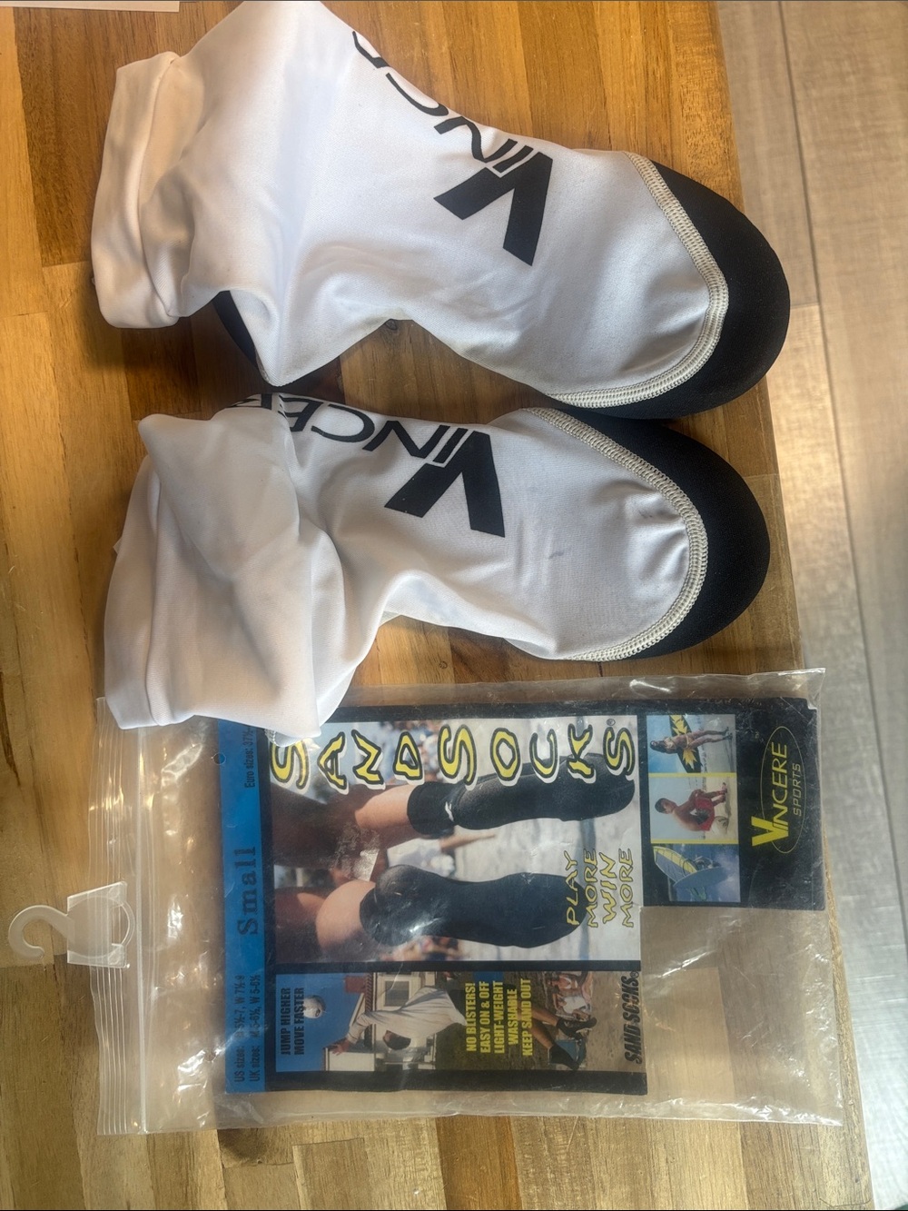 Vincere sports White and Black “Sand Socks” (men’s, women’s, or kids)